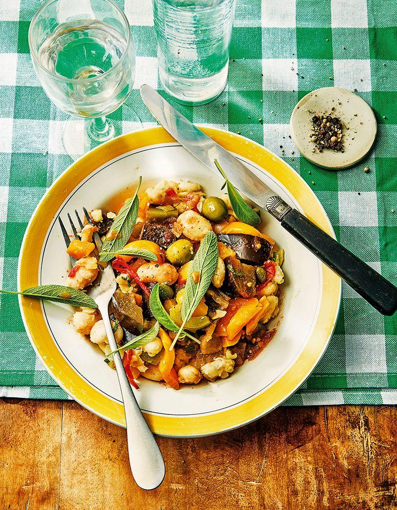ASSIETTE LÉGUMES ET PURÉE DE HARICOTS BLANCS 320G