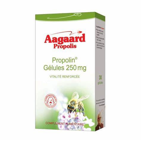 [BE2114] AAGAARD PROPOLIN 30 GELULES 250 MG